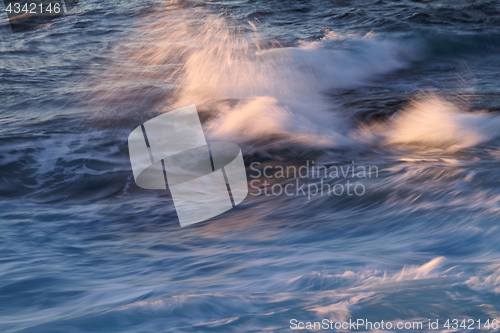 Image of Windy blue sea