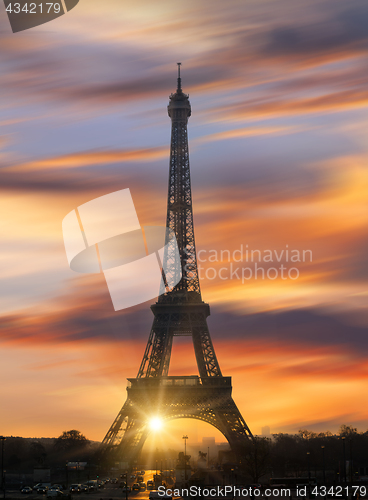 Image of Paris, with the Eiffel Tower