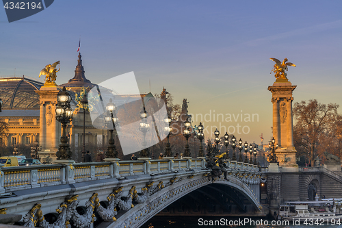 Image of Bridge of the Alexandre III, Paris