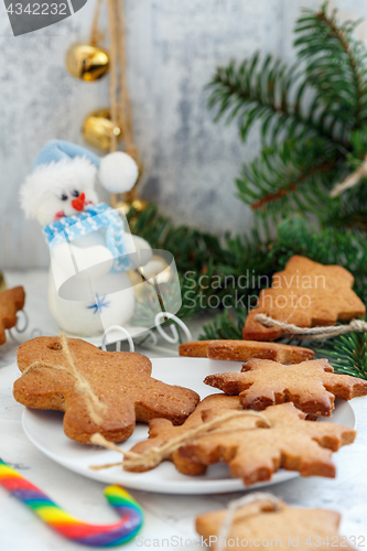 Image of Christmas gingerbread.