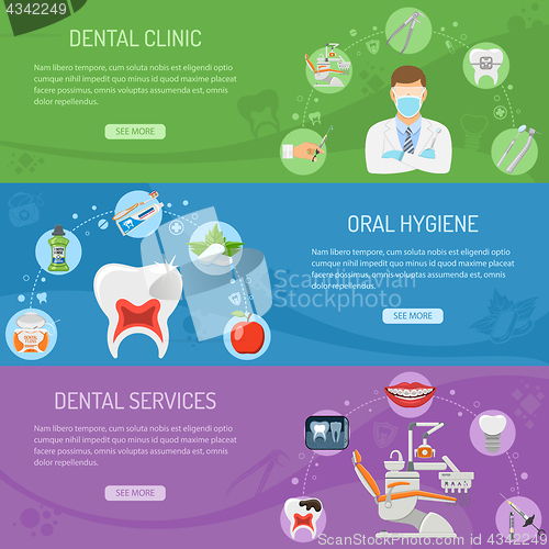 Image of Dental Services horizontal banners