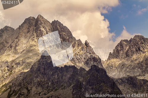 Image of View on high Tatra Mountains