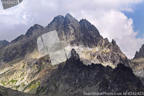 Image of View on high Tatra Mountains