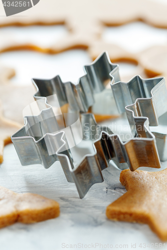 Image of Cutters for Christmas cookies.