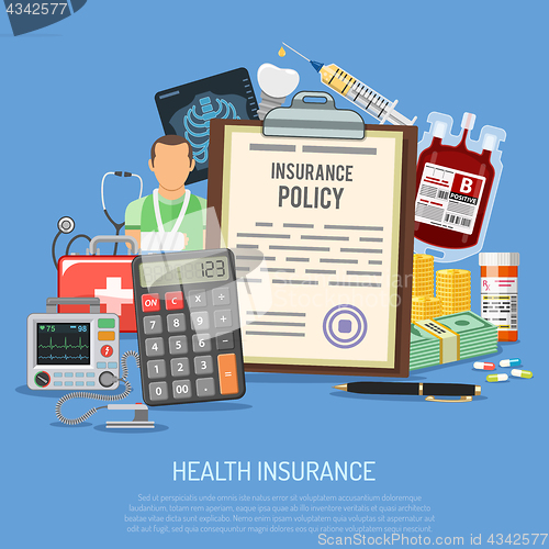 Image of Health Insurance Services Concept