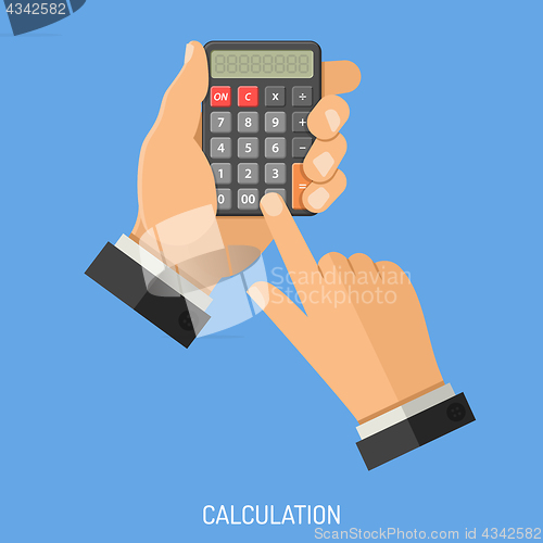 Image of Calculation and Counting Concept