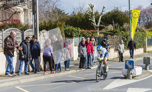 Image of The Cyclist Amets Txurruka Ansola - Paris-Nice 2016