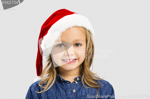 Image of Santa little girl