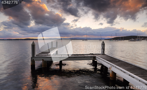 Image of Sunset jetty