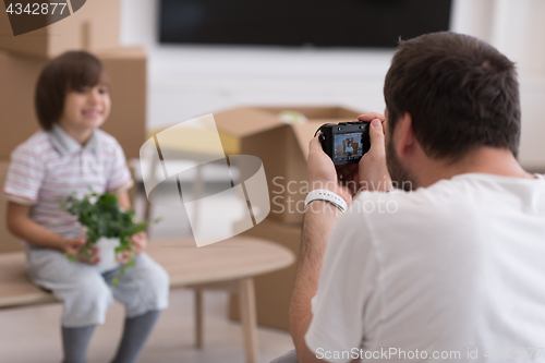 Image of Photoshooting with kid model