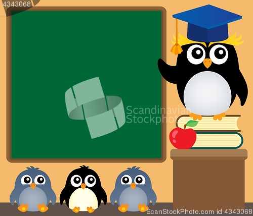 Image of School penguins theme image 4