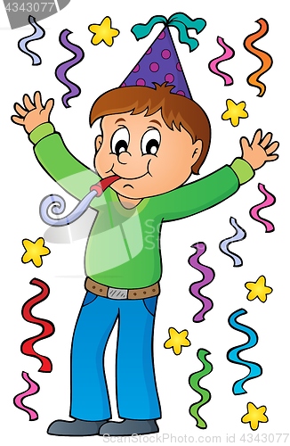 Image of Boy celebrating theme image 1