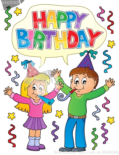 Image of Happy birthday thematics image 3