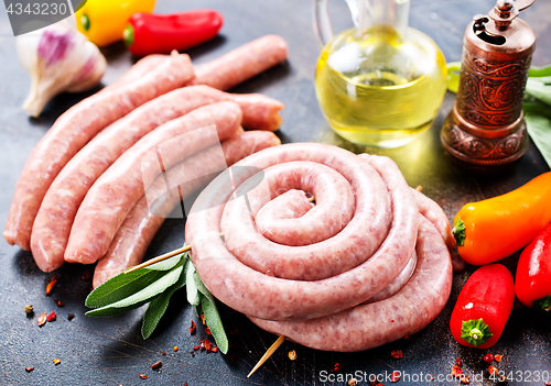 Image of sausages