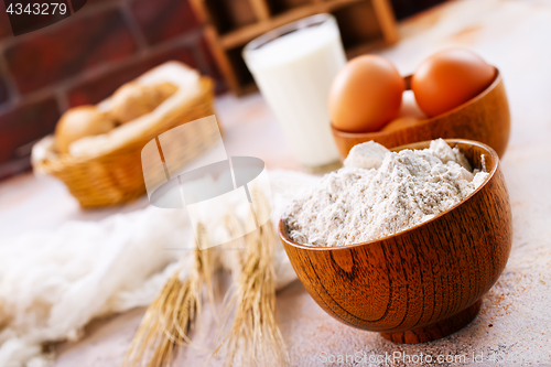 Image of ingredients for baking