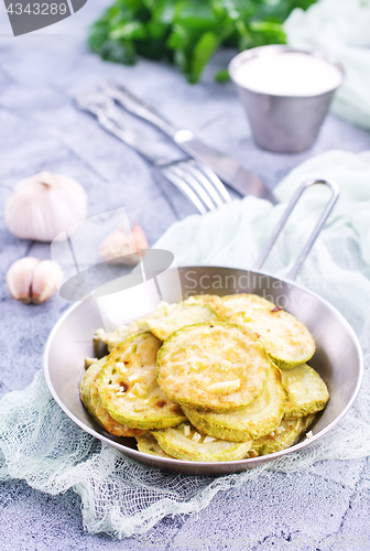 Image of fried zucchini