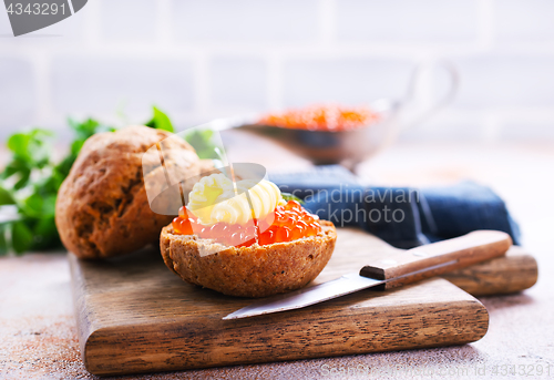 Image of red caviar