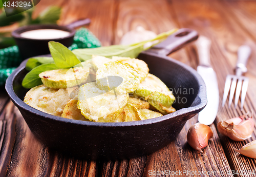 Image of fried zucchini