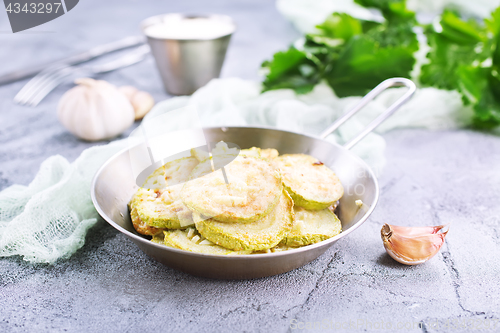 Image of fried zucchini