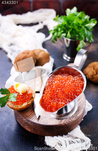 Image of red caviar