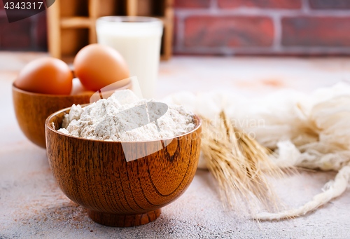 Image of ingredients for baking