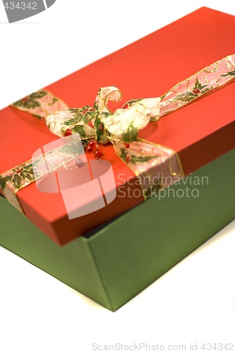 Image of red and green gift box