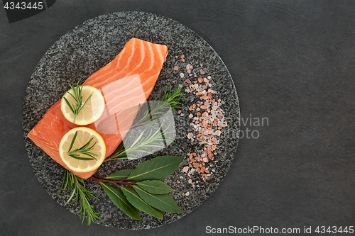 Image of Fresh Salmon Healthy Food