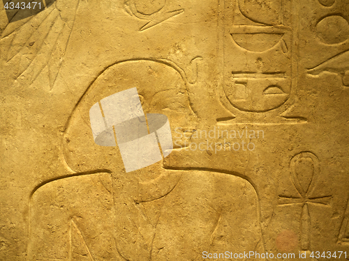 Image of Louvre museum Egyptian Artifacts in the Louvre, Paris, France hi