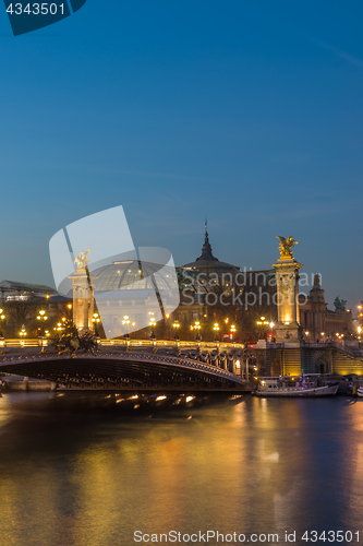 Image of Bridge of the Alexandre III, Paris 