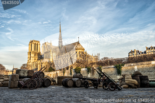 Image of Old Paris docks