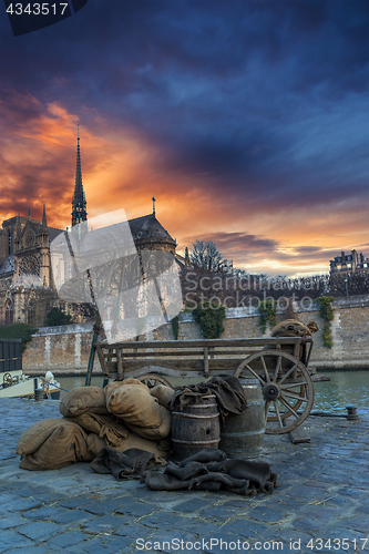 Image of Old Paris docks