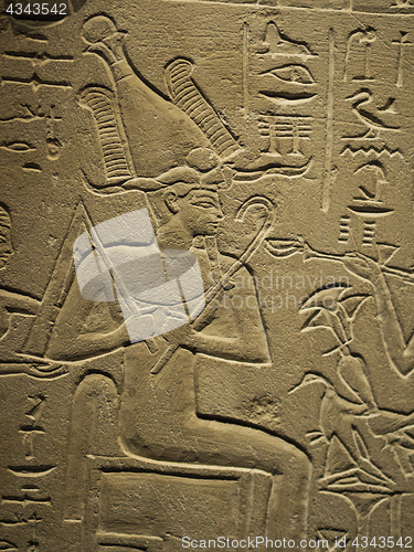 Image of Louvre museum Egyptian Artifacts in the Louvre, Paris, France hi