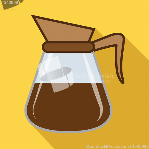 Image of Brewed Coffee Icon Indicates Restaurant Roasted And Cafe