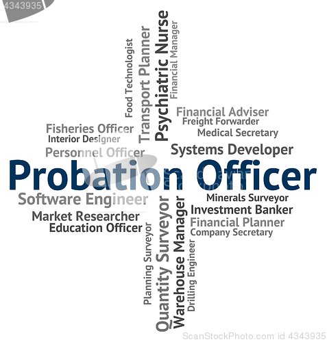 Image of Probation Officer Shows Position Administrators And Administrato