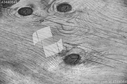 Image of monochrome image of a wooden surface