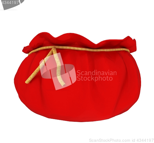 Image of Bag on a white background. 3D illustration