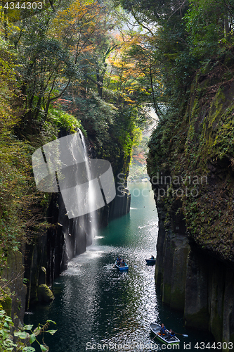 Image of Takachiho gorge at Miyazaki of Japan