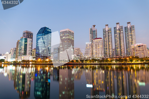 Image of Bangkok city at night