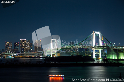 Image of Tokyo downtown at night