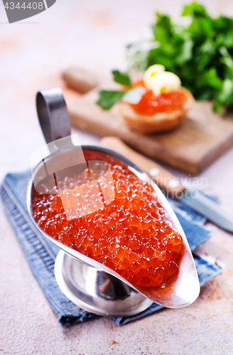 Image of red caviar