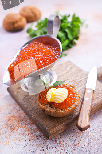 Image of red caviar