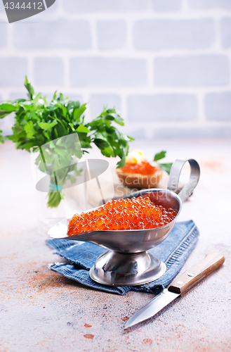 Image of red caviar