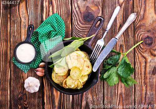 Image of fried zucchini