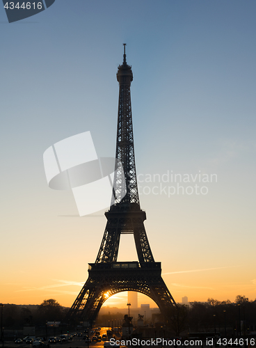 Image of Paris, with the Eiffel Tower