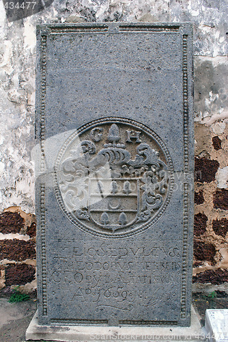 Image of Grave in church