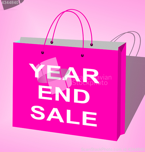 Image of Year End Sale Displays Retail Clearance 3d Illustration