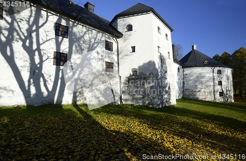 Image of HELSINKI, TURKU – OCTOBER 21, 2017: the medieval castle Turun 