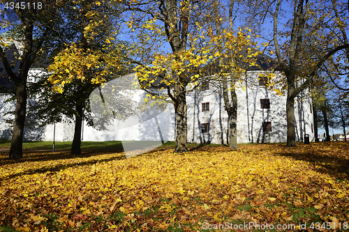 Image of HELSINKI, TURKU – OCTOBER 21, 2017: the medieval castle Turun 