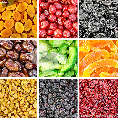 Image of Fruits and berries dried