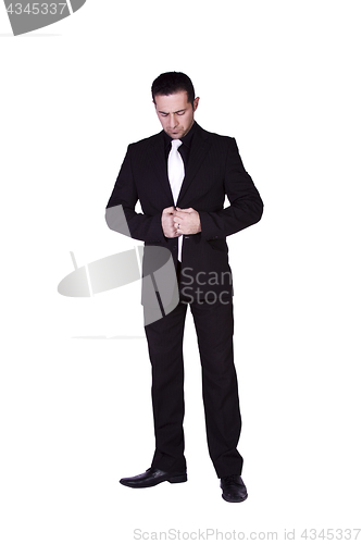 Image of Businessman Dressing Up